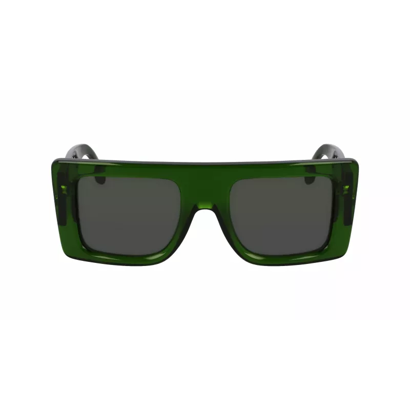 Victoria Beckham VB677S5122302 Gafas de sol para mujer - montura de acetato negra, lentes de policarbonato grises - 51/22/145 mm