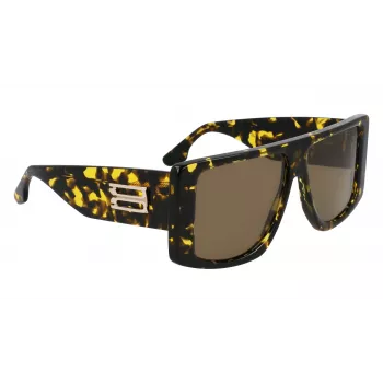Victoria Beckham VB678S5713012 Gafas de sol mujer - Montura negra, lentes degradadas gris oscuro - 57/13/145 mm