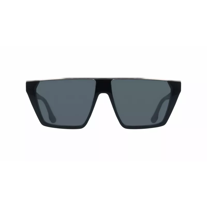 Victoria Beckham Gafas de sol de mujer VB683S5812001 - Montura de acetato negra, lentes grises, 58 mm