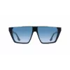 Victoria Beckham VB683S5812415 Gafas de sol para mujer - montura de acetato Havana, lentes degradadas marrones, 58 mm