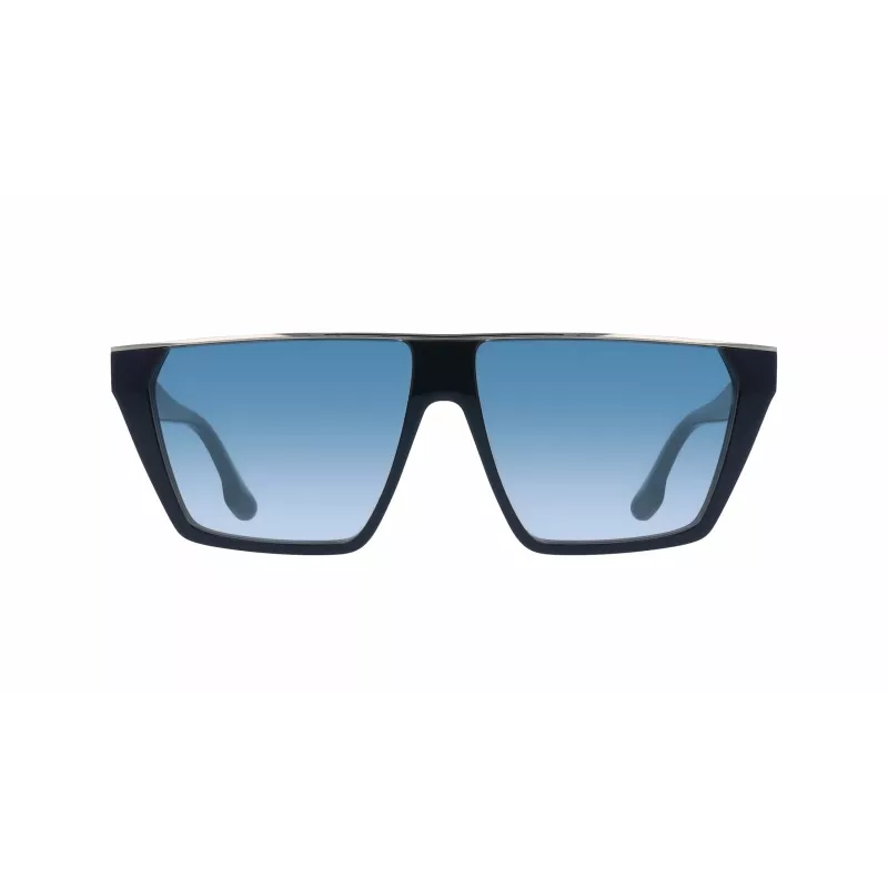 Victoria Beckham VB683S5812415 Gafas de sol para mujer - montura de acetato Havana, lentes degradadas marrones, 58 mm
