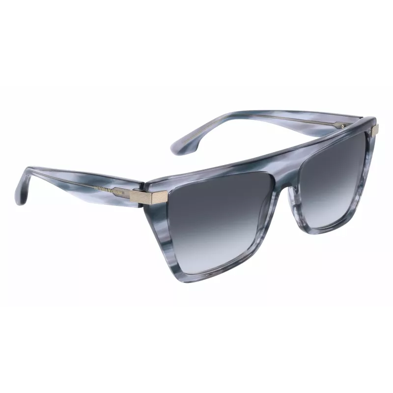 Victoria Beckham VB684S 5715035 Gafas de sol para mujer, cuadradas, Havana marrón degradado, 57 mm