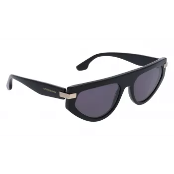 Victoria Beckham Gafas de sol de mujer VB685S 5618001 negras grises geométricas acetato UV400