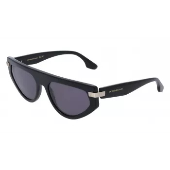 Victoria Beckham Gafas de sol de mujer VB685S 5618001 negras grises geométricas acetato UV400