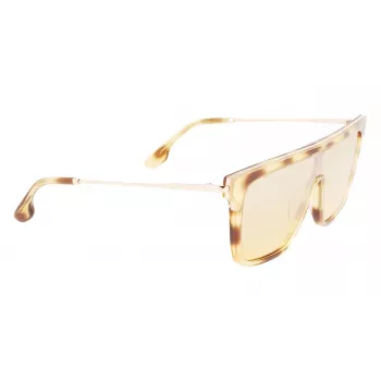 Victoria Beckham Gafas de sol ojo de gato para mujer VB650S5319222 Havana acetato marrón lente degradado 53 mm