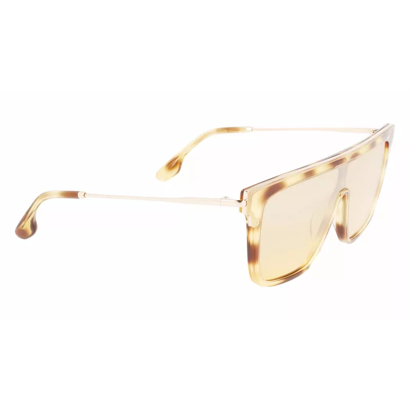 Victoria Beckham Gafas de sol ojo de gato para mujer VB650S5319222 Havana acetato marrón lente degradado 53 mm