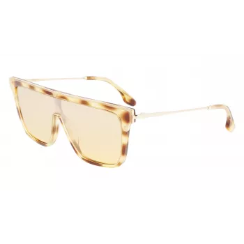 Victoria Beckham Gafas de sol ojo de gato para mujer VB650S5319222 Havana acetato marrón lente degradado 53 mm