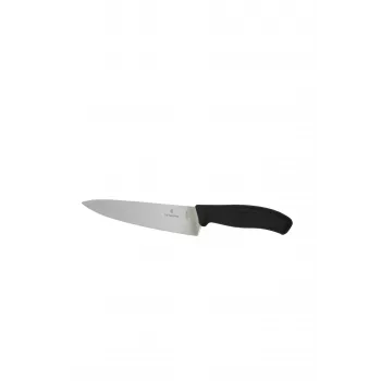 Victorinox V-6.80 03.22G Swiss Classic Cuchillo de Trinchante, 22cm, Negro