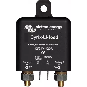 Victron Energy CYR010120450 Cyrix-Li-Ct 12/24V-120A combinador inteligente de baterías LiFePO4