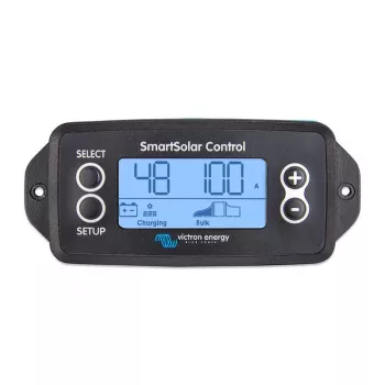 Victron Energy SmartSolar Control Screen - pantalla remota para regulador MPPT, VE.Direct, LCD, empotrable