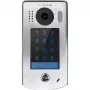 VIDOS DUO S1301D placa de calle - videoportero exterior de 2 hilos con cámara de 2,0 MP, objetivo gran angular de 170°, visión nocturna IR, acero inoxidable, plata