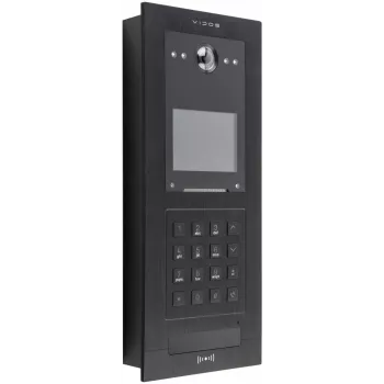 VIDOS IPX S110 Panel Exterior - Videoportero IP con Cámara 2MP, PoE, IP65