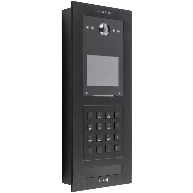 VIDOS IPX S110 Panel Exterior - Videoportero IP con Cámara 2MP, PoE, IP65