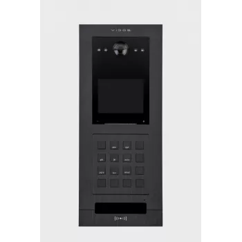 VIDOS IPX S110 Panel Exterior - Videoportero IP con Cámara 2MP, PoE, IP65