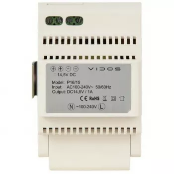 VIDOS X M12W Monitor de videoportero Wi-Fi de 7 pulgadas Blanco