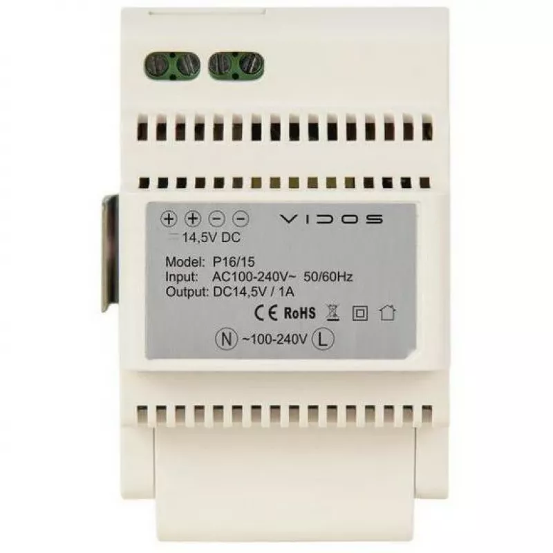 VIDOS X M12W Monitor de videoportero Wi-Fi de 7 pulgadas Blanco