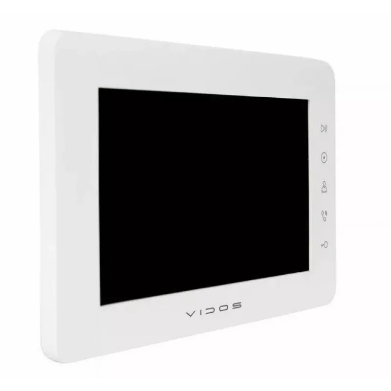 VIDOS X M12W Monitor de videoportero Wi-Fi de 7 pulgadas Blanco