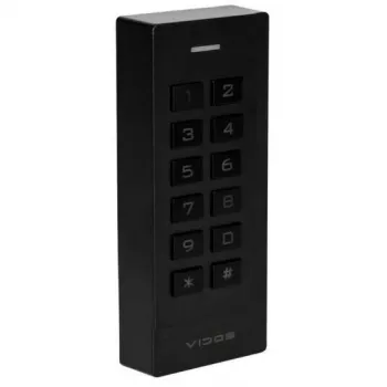 VIDOS ZS45-X Candado combinado WiFi - Cerradura inteligente de puerta con huella dactilar, PIN, RFID, control por app, negro