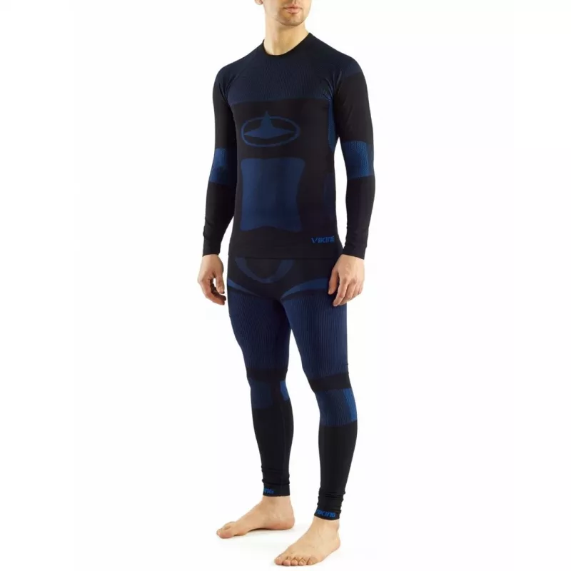 Viking Base Layer Dante Conjunto hombre - Ropa térmica para hombre, negra, talla L