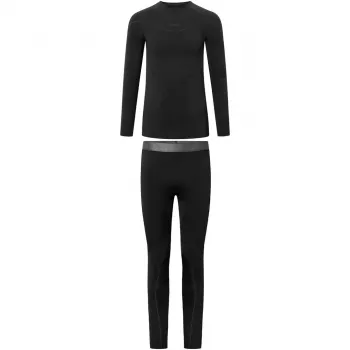 Viking Gary conjunto de ropa térmica para hombre negro L