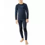 Viking Riko Conjunto de ropa térmica interior para niños Negro-Azul 116-128 cm