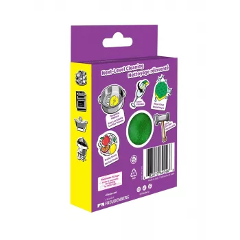 Vileda Punch limpiador flexible con esponja, Limón, 1 ud.