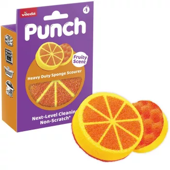 Vileda Punch Strong Orange estropajo, 1 ud.