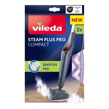Vileda Steam Plus Sensitive Recambios de mopa de vapor (pack de 2)
