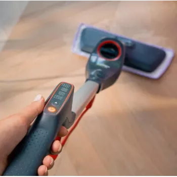 Vileda Steam Plus XXL Pro fregona a vapor con 2 mopas de microfibra adicionales