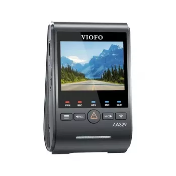 VIOFO A329S 1CH GPS Cámara de salpicadero 4K UHD con Sony STARVIS 2 IMX678, GPS integrado, Wi-Fi, modo aparcamiento, LCD de 2,4 pulgadas, supercondensador, hasta 512 GB