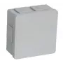 VIPLAST VP-02 carcasa de superficie, 6 entradas de cable, IP55, gris, 86x86x40mm