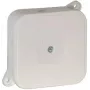 VIPLAST VP-2 caja de empalme de superficie vacía 4 entradas IP44 blanca 85x85x35mm 027-01