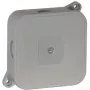 VIPLAST VP-2 caja de derivación empotrable, vacía, 4 entradas de cable, IP44, gris, 85x85x35mm