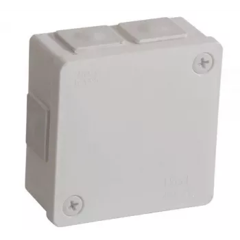 VIPLAST VP-22 Caja de derivación de superficie 6 entradas IP55 blanca 86x86x40mm