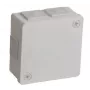 VIPLAST VP-22 Caja de derivación de superficie 6 entradas IP55 blanca 86x86x40mm