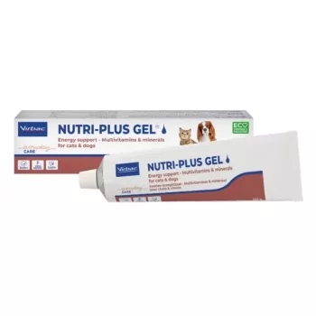 Virbac Nutri-Plus Gel 120g+C complemento alimenticio de alta energía para perros y gatos