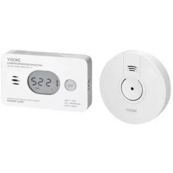 Virone DC-7 Set de sensor - Sensor de contacto magnético inalámbrico para puertas y ventanas