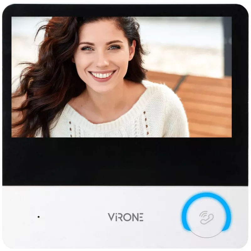 Virone VDP-67 portero automático vídeo FullHD 1080p, monitor LCD en color de 7 pulgadas, lector RFID, Tuya Smart Wi-Fi