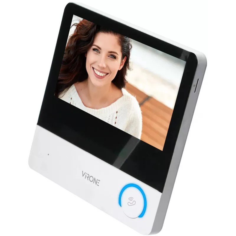 Virone VDP-67 portero automático vídeo FullHD 1080p, monitor LCD en color de 7 pulgadas, lector RFID, Tuya Smart Wi-Fi