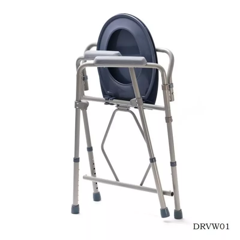 VITEA CARE MDH DRVW02 Silla de inodoro plegable con altura ajustable