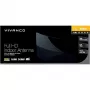 Vivanco TVA 4045 antena de interior con amplificador, DVB-T2/DAB+, filtro LTE, negro