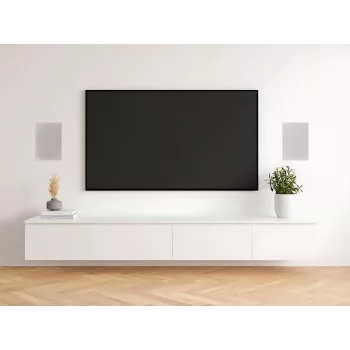 Vivolink Altavoces de pared pareja 60W 2 vías woofer 6,5
