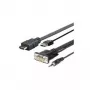 Conmutador de placas de pared VivoLink PRO HDMI+USB y Micro VGA (PROHDMIMVGA3)