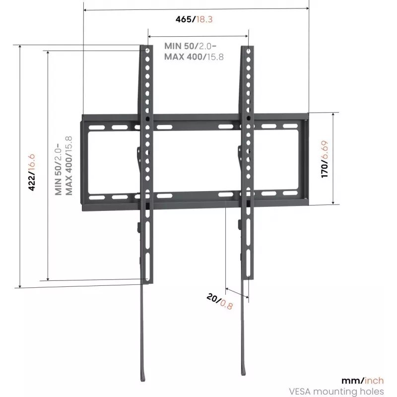 Soporte fijo Vogels UP 4003 M