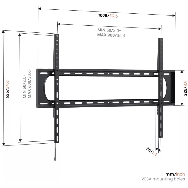 Vogels UP 9003 Soporte fijo XXL