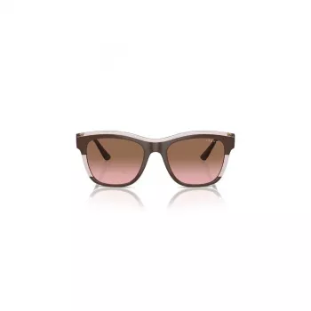VOGUE VO5557S313614 Gafas de sol de mujer - Montura gris transparente, lentes gris oscuro, 54 mm