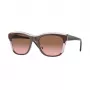 VOGUE VO5557S313614 Gafas de sol de mujer - Montura gris transparente, lentes gris oscuro, 54 mm