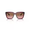 VOGUE VO5575SB29891 Gafas de sol rectangulares de mujer habana marrón degradado 55mm