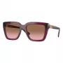 VOGUE VO5575SB29891 Gafas de sol rectangulares de mujer habana marrón degradado 55mm