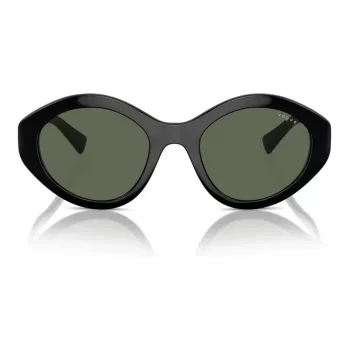 VOGUE VO5576SBW4471 Gafas de sol mujer butterfly - Montura de propionato havana, lente marrón degradada, 52mm